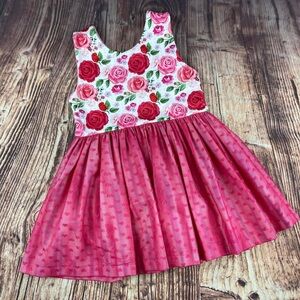 SewFun Bowtique Roses + Tulle Sara Top